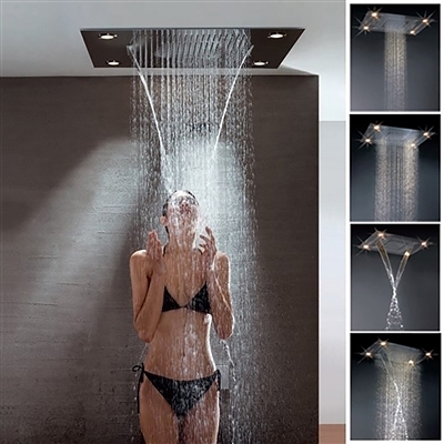 Vertical Spa Shower Systems